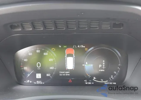 2021 Volvo Xc90 Recharge Plug-In Hybrid T8 Inscription Expression 7 Passenger from USA, damaged, VIN YV4BR0CK6M1676395